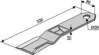 Mulchmesser 320mm